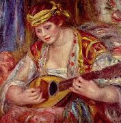 Pierre-Auguste Renoir Frau mit Mandoline china oil painting artist